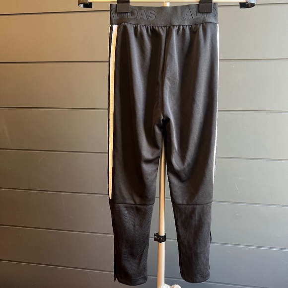 New with Tags - Adidas Tiro Pants Black with White Stripes - Youth Boys Size XS - Picture 3 of 13